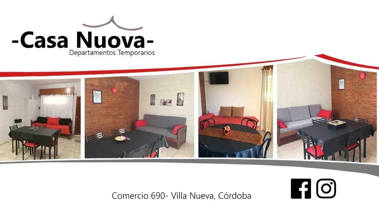 Apartamento Casa Nuova Depto CUATRO Villa María Exterior foto